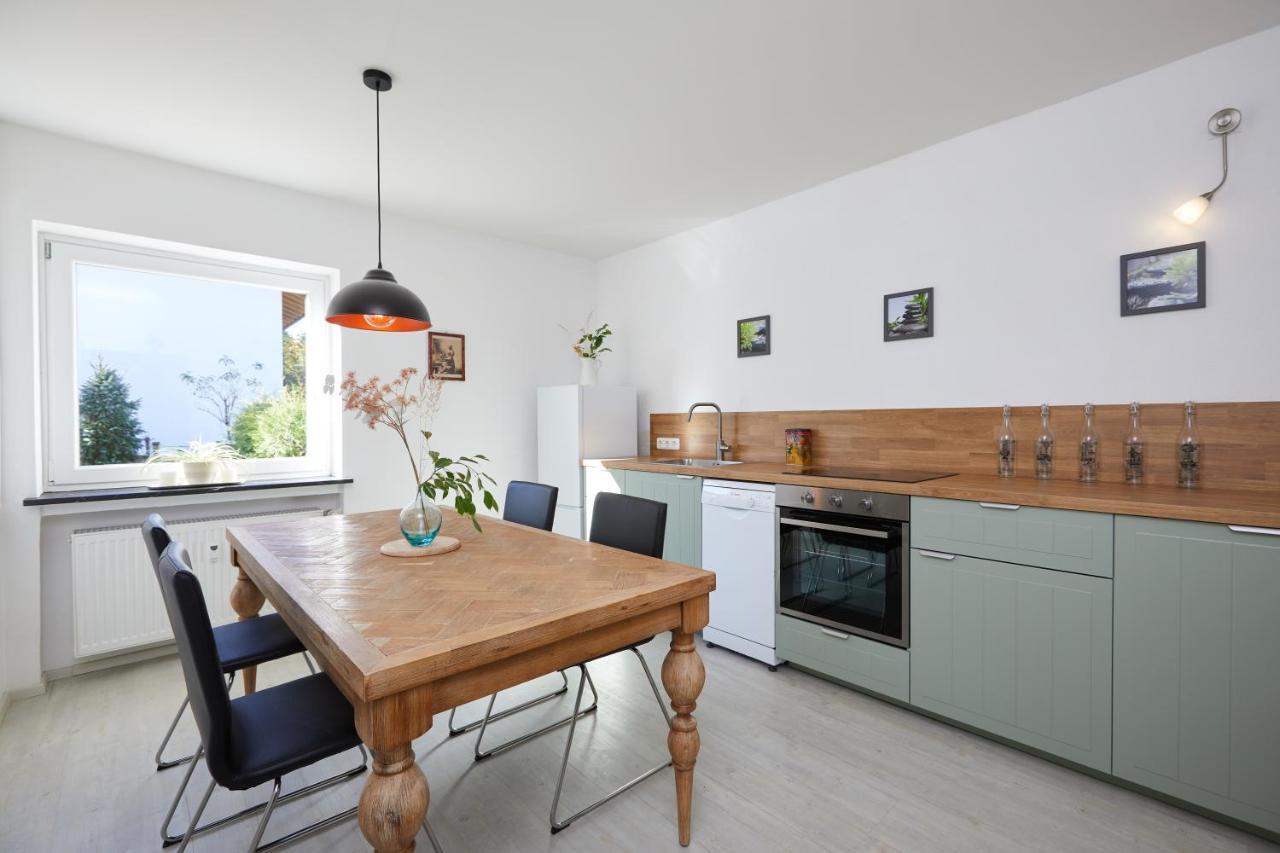 Ferienwohnung Zum Hirschgarten Крюн Екстер'єр фото